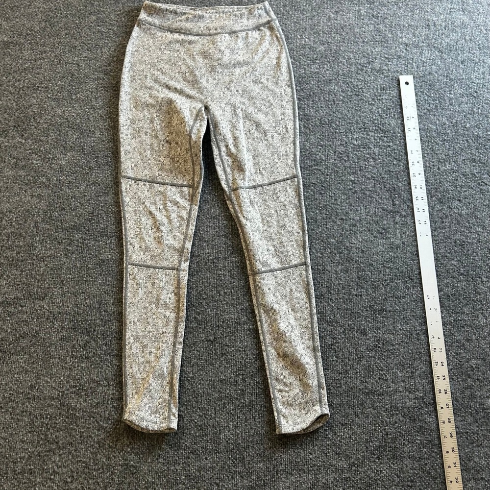 Gymshark Leggings Womens Size S Gray Marl Dry High Waist Athletic
